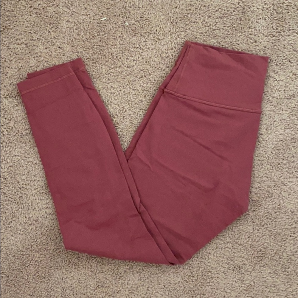 Lululemon Wunder Under So Merlot